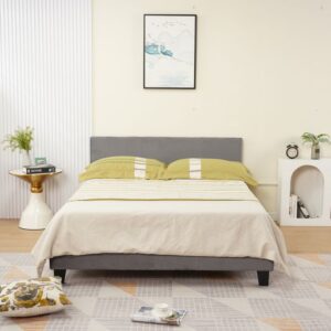 Lit 2 places 140x190 cm MELBOURNE Velours avec sommier intégré