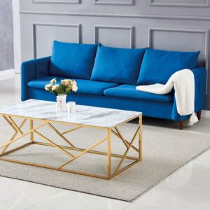 Table Basse GEOMAG Gold 120x60x45 cm