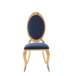 Lot de chaises ANGEL baroque Gold Velours