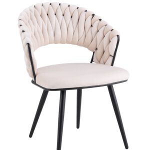 Lot de 2 chaises Carolina Pieds Métal Noir