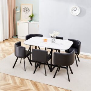 Ensemble Table et 6 Chaises VENDOME - Modernité et élégance