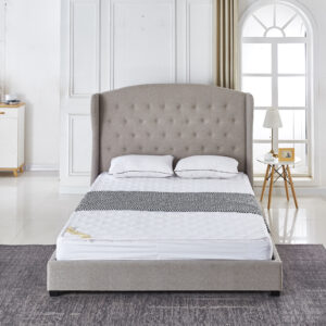 LIT BERGERAC TAUPE 160x200 cm