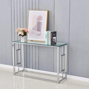 Console SOPHIE Chrome 120x40x78 cm