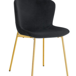 CHAISE HAILEY PIED GOLD ASSISE NOIR