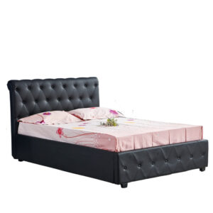 Lit 2 places 160x200 cm COCTO simili cuir sommier inclus