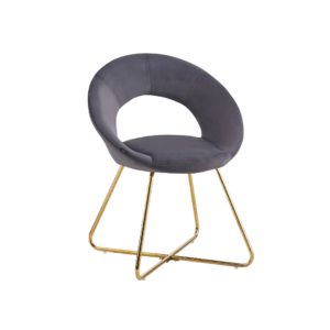 Lot de 4 Chaises BUBBLE Gold velours