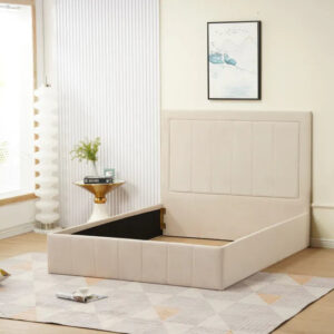 Cadre de lit POLO velours 160x200cm