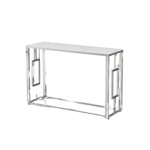 Console SOPHIE Chrome 120x40x78 cm