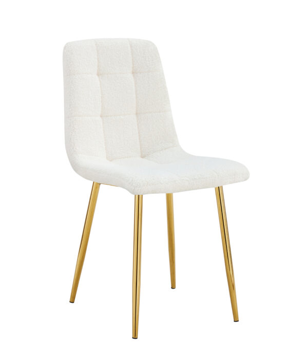 CHAISE ELISA PIED GOLD DOUDOU