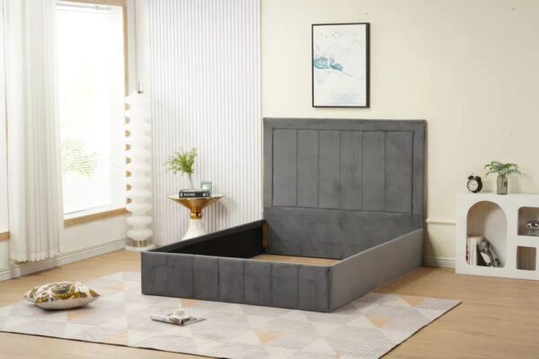 Cadre de lit POLO velours 140x190cm