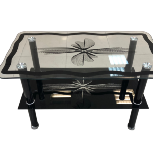 TABLE BASSE INES NOIR 74x45x43cm