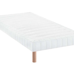 SOMMIER TAPISSIER 90x190 cm + PIEDS OFFERTS