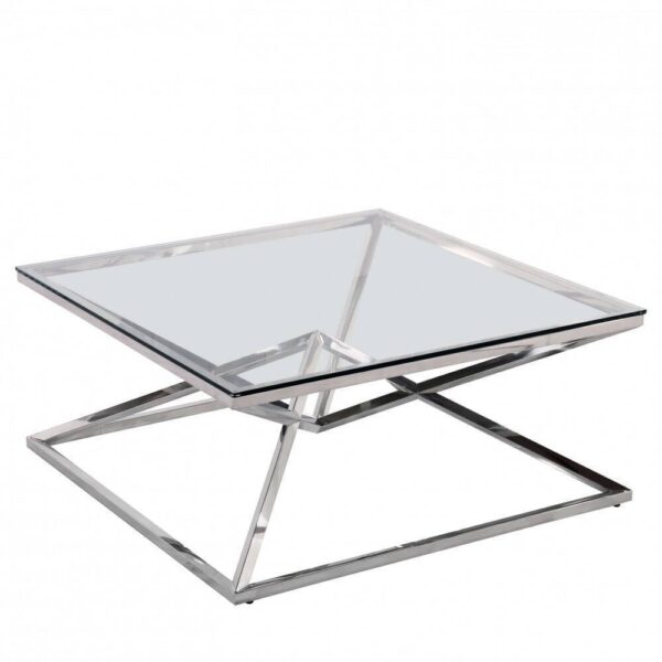 Table basse carrée PYRAMIDE 100x100 cm