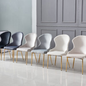 CHAISE HILTON GOLD VELOURS BEIGE