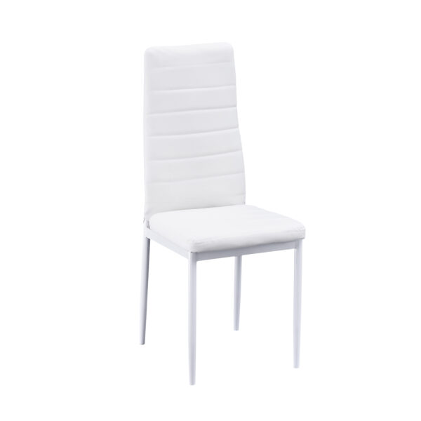 CHAISE TOLIA SIMILI BLANC