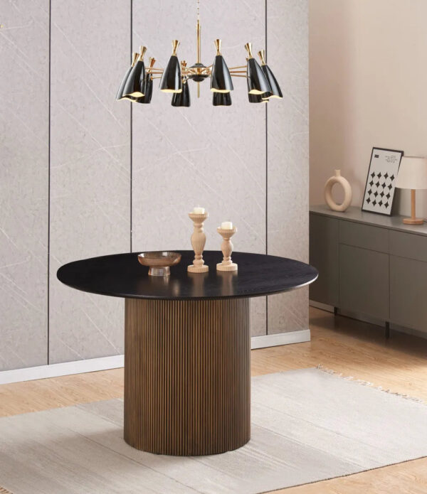 Table à manger BAIETA en bois 120x75 cm