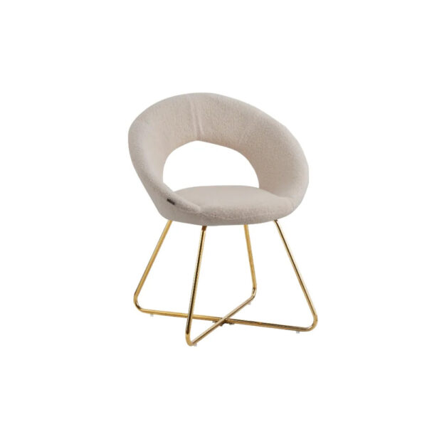 Lot de 4 Chaises BUBBLE Gold velours