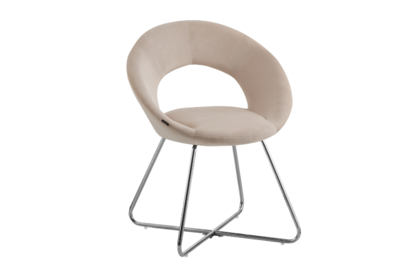 CHAISE BUBBLE CHROME BEIGE