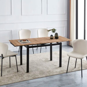 Table extensible BORA en bois Chêne