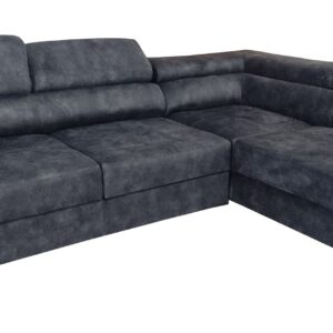 CANAPE TOULOUSE ANGLE DROIT GRIS ANTHRACITE 275x202cm