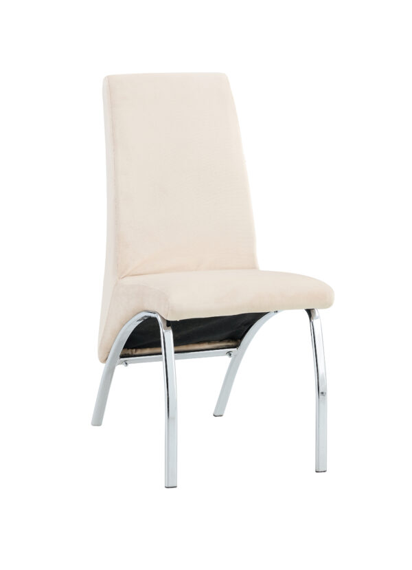 CHAISE FATE VELOURS BEIGE