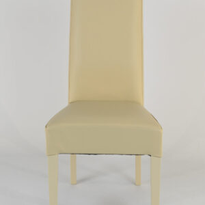 CHAISE KIRA SABLE PIEDS LAQUES SABLE