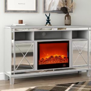 MEUBLE TV CHEMINEE SPEZIA 150x40x90cm