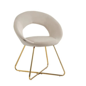 Lot de 4 Chaises BUBBLE Gold velours