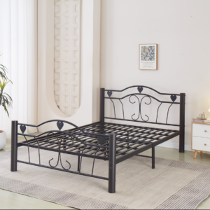 LIT METAL HERCULE NOIR 140X190cm