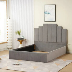 Cadre de lit PIANO velours 160x200 cm