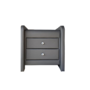 Chevet EDGAR Simili cuir 48x48x50 cm