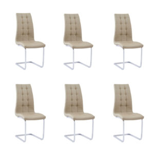 Lot de Chaises BELLA simili cuir