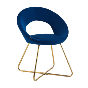 Lot de 4 Chaises BUBBLE Gold velours