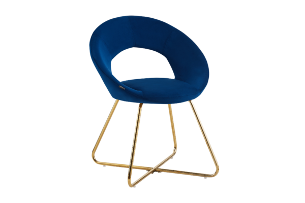 Lot de 4 Chaises BUBBLE Gold velours