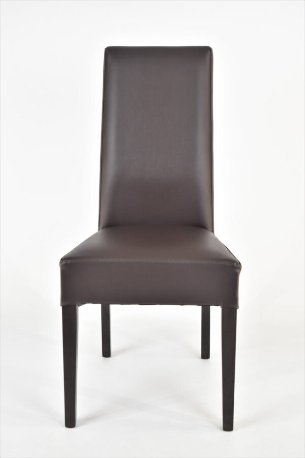 CHAISE KIRA WENGE PIEDS LAQUES WENGE