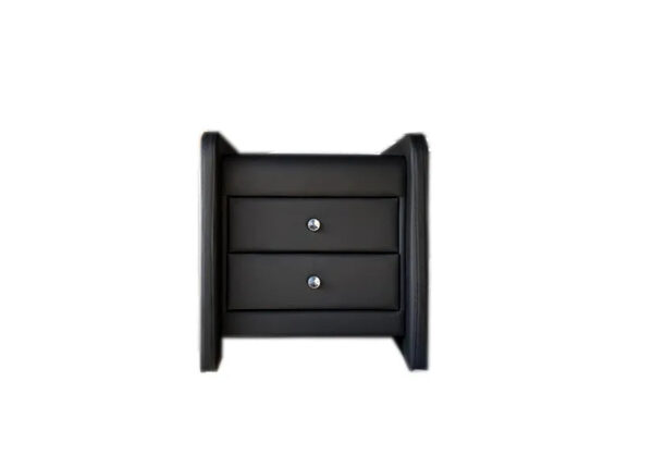 Chevet EDGAR Simili cuir 48x48x50 cm