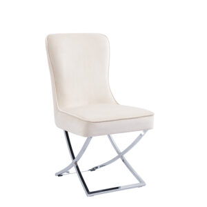 CHAISE JOSEPHINE CHROME BEIGE