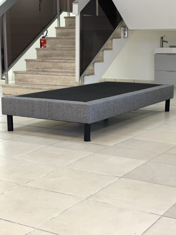 SOMMIER TISSUS 90x190x15cm
