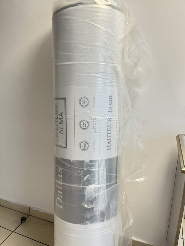 MATELAS ROULE DALLAS 160X200X15cm