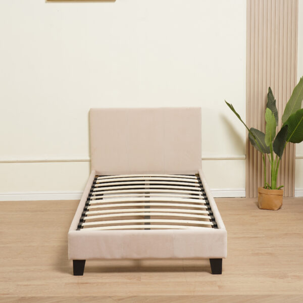 LIT MELBOURNE VELOURS BEIGE 90X190CM