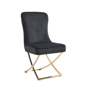 CHAISE JOSEPHINE GOLD NOIR