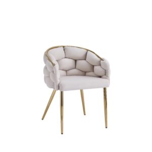 CHAISE BALLON GOLD BEIGE