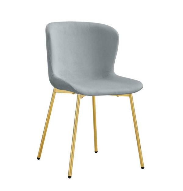 Lot de chaises ELEN gold velours