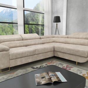 TOULOUSE ANGLE DROIT BEIGE CHAMPAGNE PIED GOLD