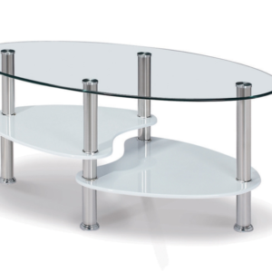 TABLE BASSE GAME TRANSPARENT 100x50x45 cm