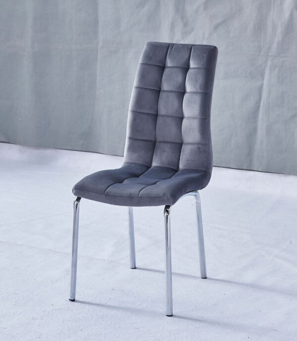 Lot de chaises EMMA velours